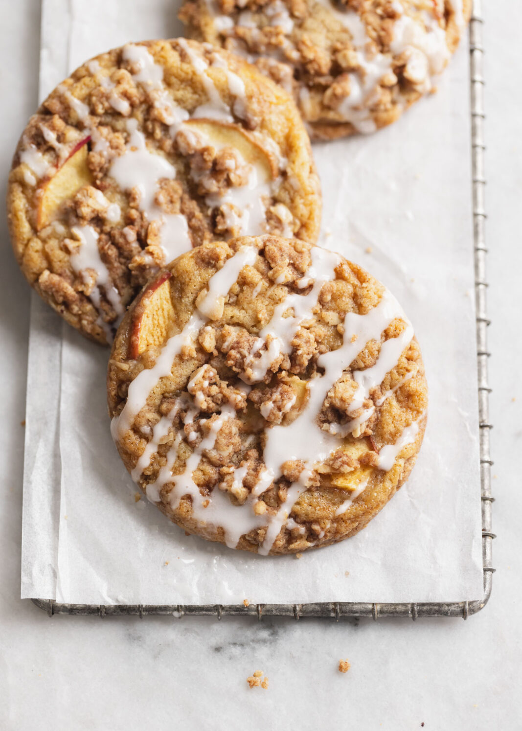 apple crisp cookies
