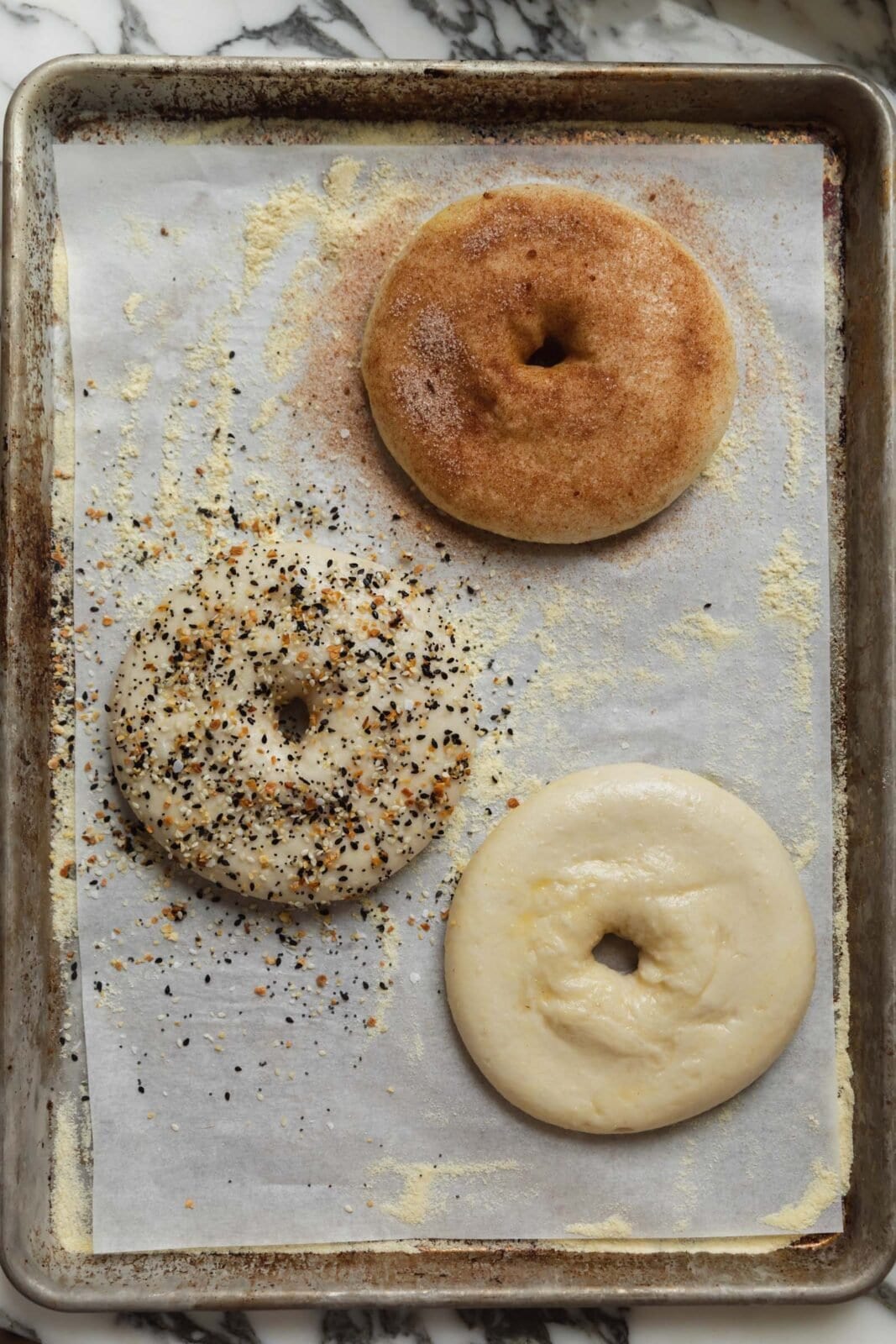 uncooked bagels