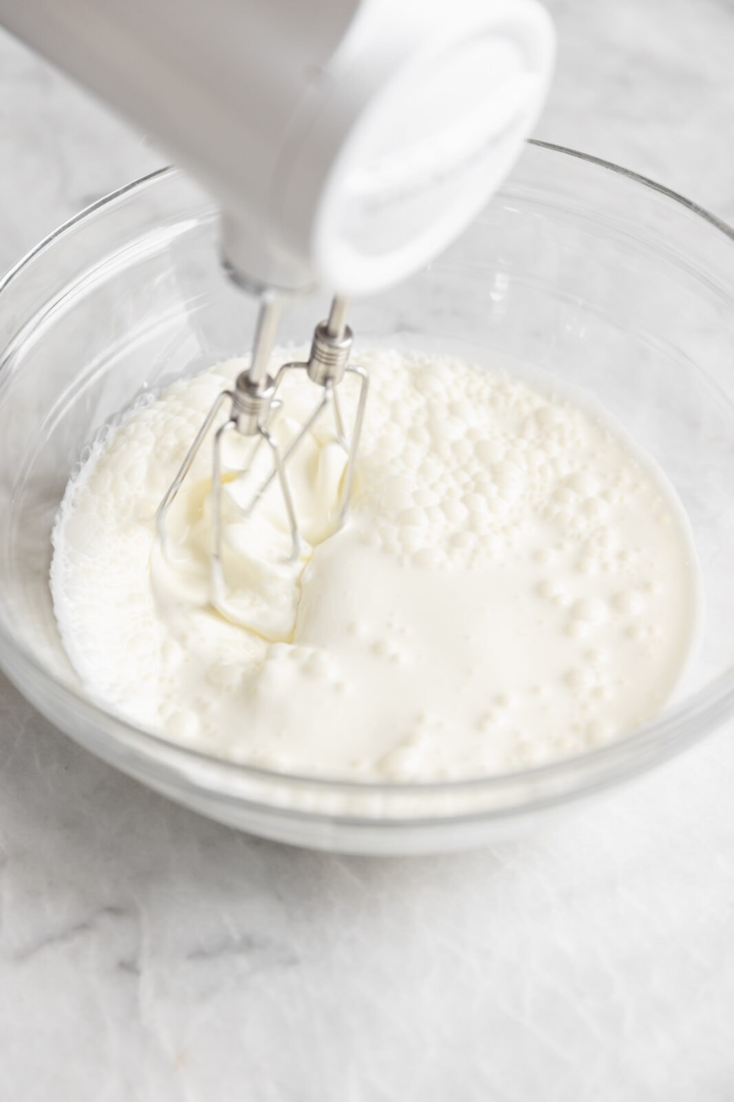 heavy cream whipped