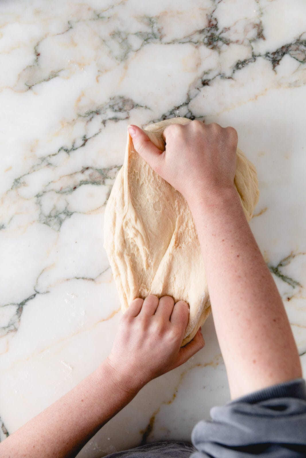 kneading dough